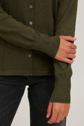 PULZ Jeans Knit Cardigan 'SARA ' in Green