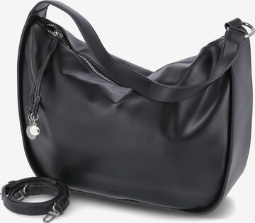 Seidenfelt Manufaktur Shoulder Bag in Black: front