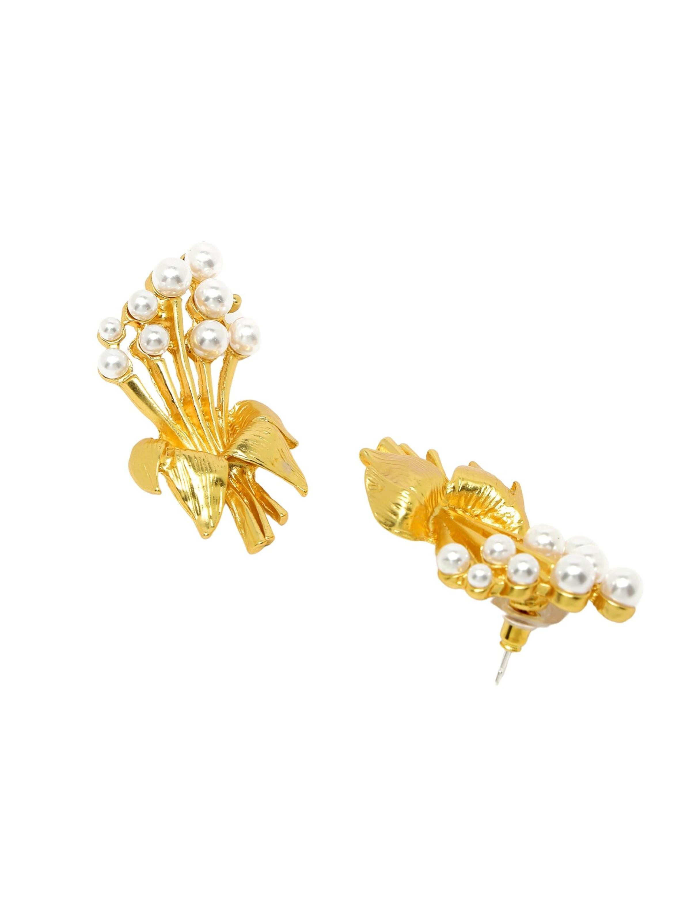 AVANT-GARDE PARIS Earrings 'Isadorala' in Gold