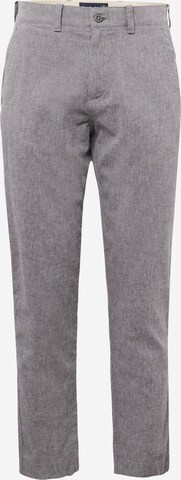 Abercrombie & Fitch Regular Chino Pants in Grey: front