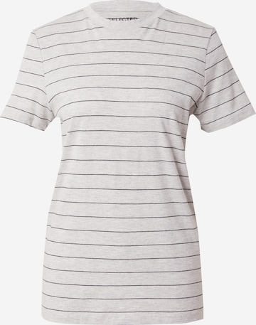 SELECTED Shirts 'JESSY' i grå: forside