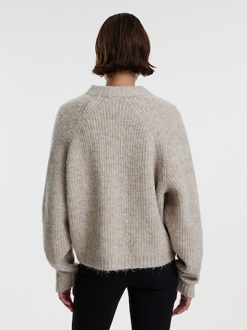 EDITED Knit cardigan 'Rani' in Beige