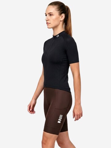 WULIBIKE - Ropa para correr 'Wulibike Damen Rad-Set, 3D-Polster, Schwarz/Kaffeebraun' en negro