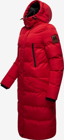 MARIKOO Winter Coat 'Schneesternchen' in Red