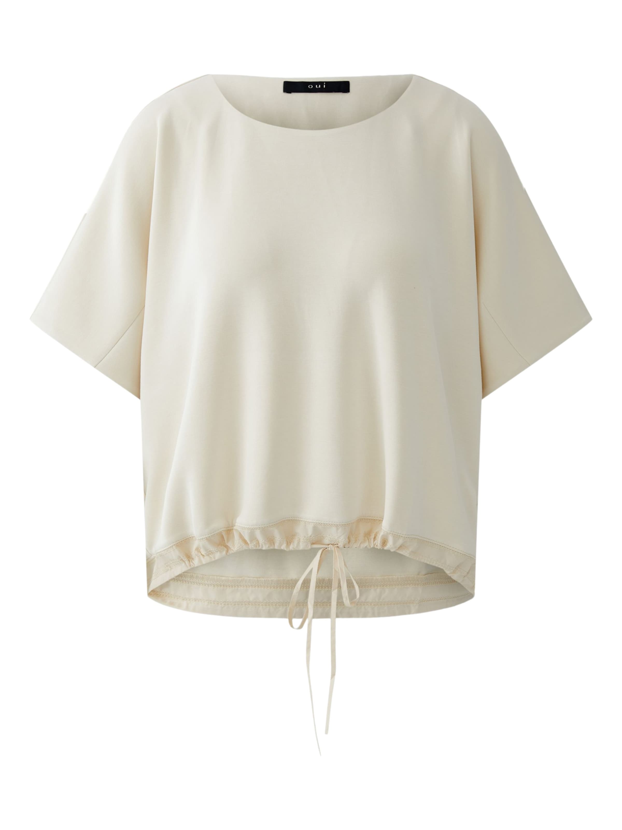 OUI Sweatshirt in Weiß: Vorderseite