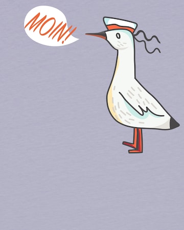 watabout.kids Shirt 'Moin Seagull' in Purple
