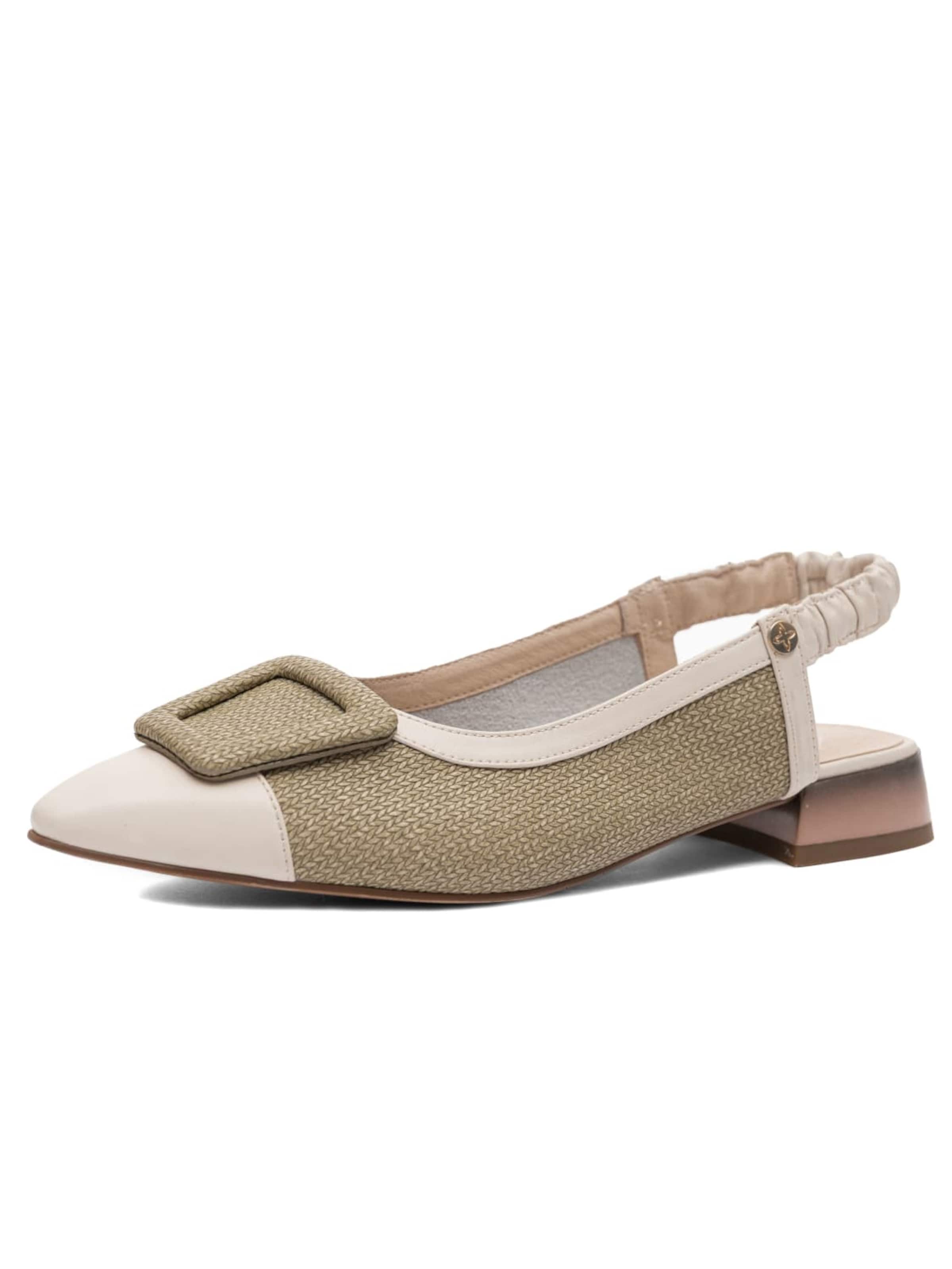 Maciejka Slingback pumps 'K7466-12/00-1' in Yellow: front