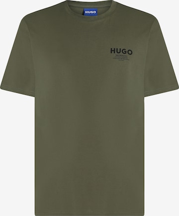 HUGO - Camiseta 'Nesptee' en verde: frente