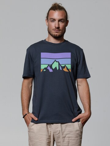 T-Shirt Watapparel en gris : devant
