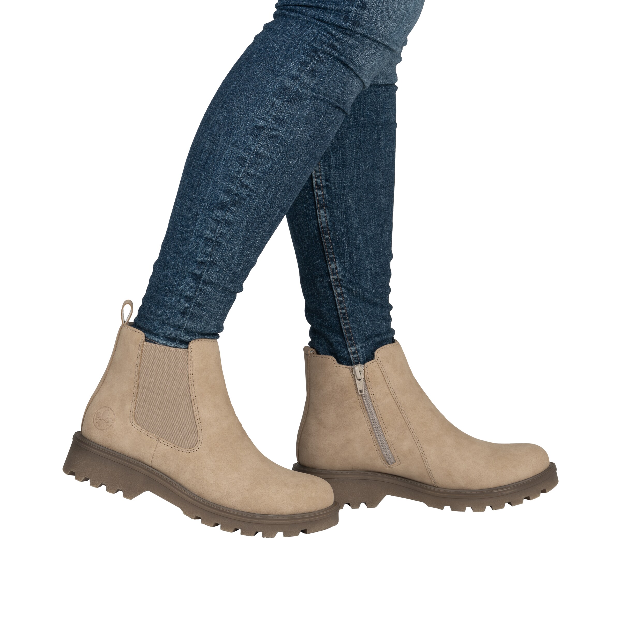 Rieker Ankle Boots in Beige