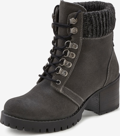 LASCANA Boots en gris foncé, Vue avec produit