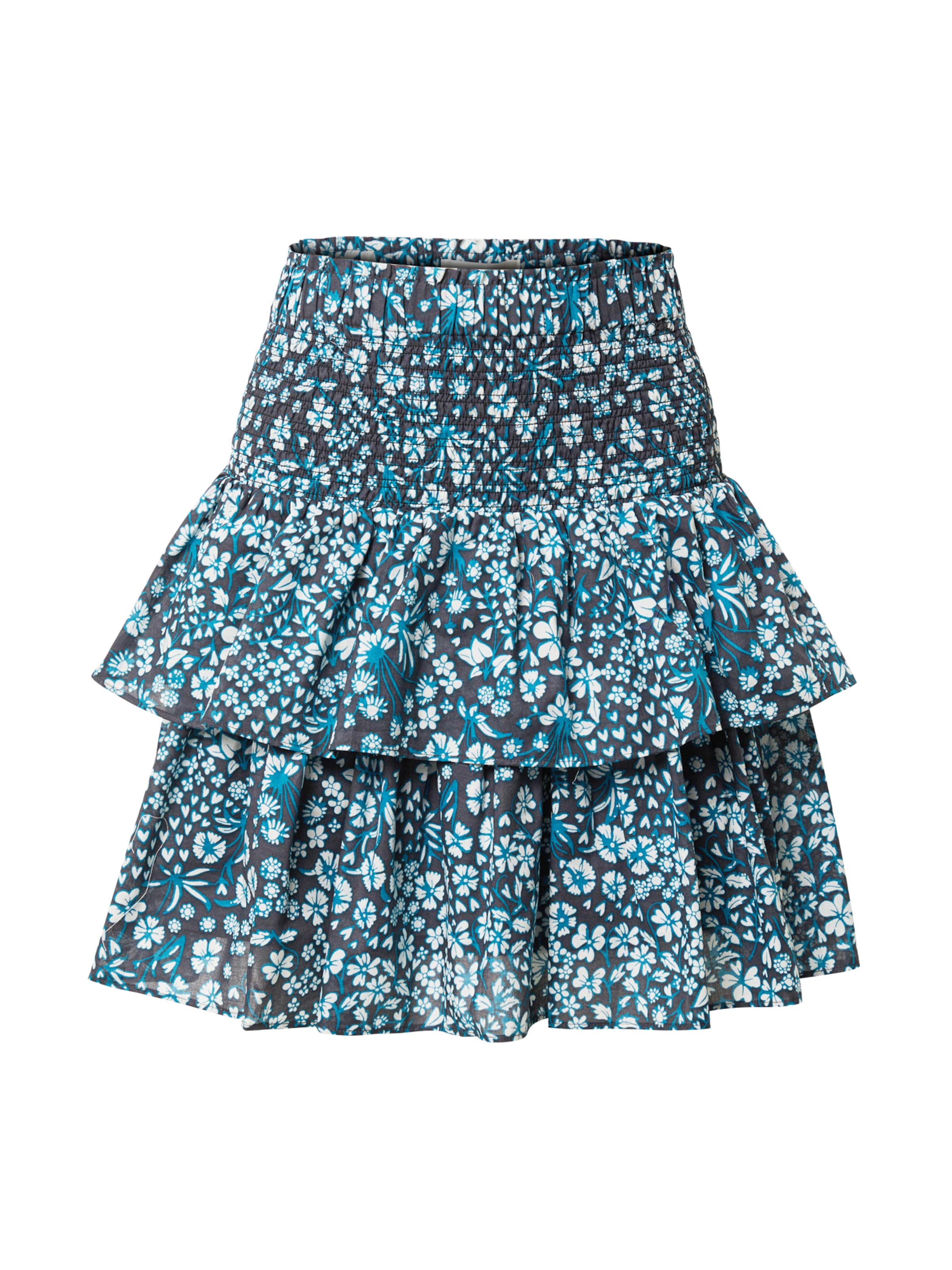 Fustă 'Mary' de la Fabienne Chapot pe albastru: față