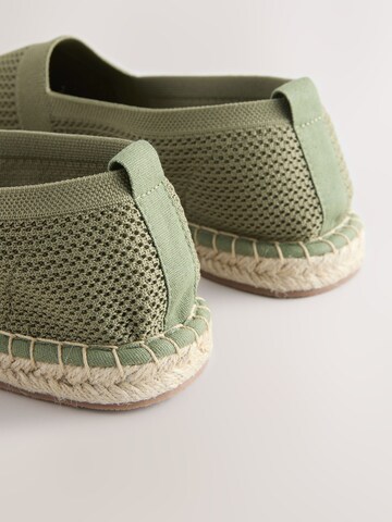 Espadrilles Next en vert