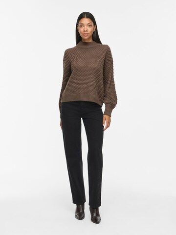 VILA Sweater in Brown