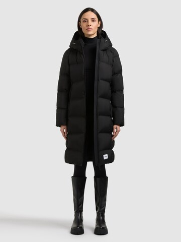 khujo Wintermantel 'Finnie4' in Zwart