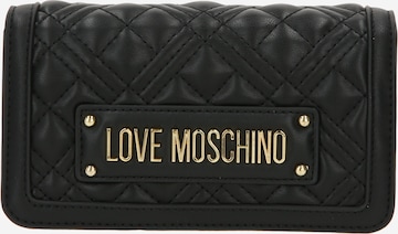 Love Moschino Wallet in Black: front