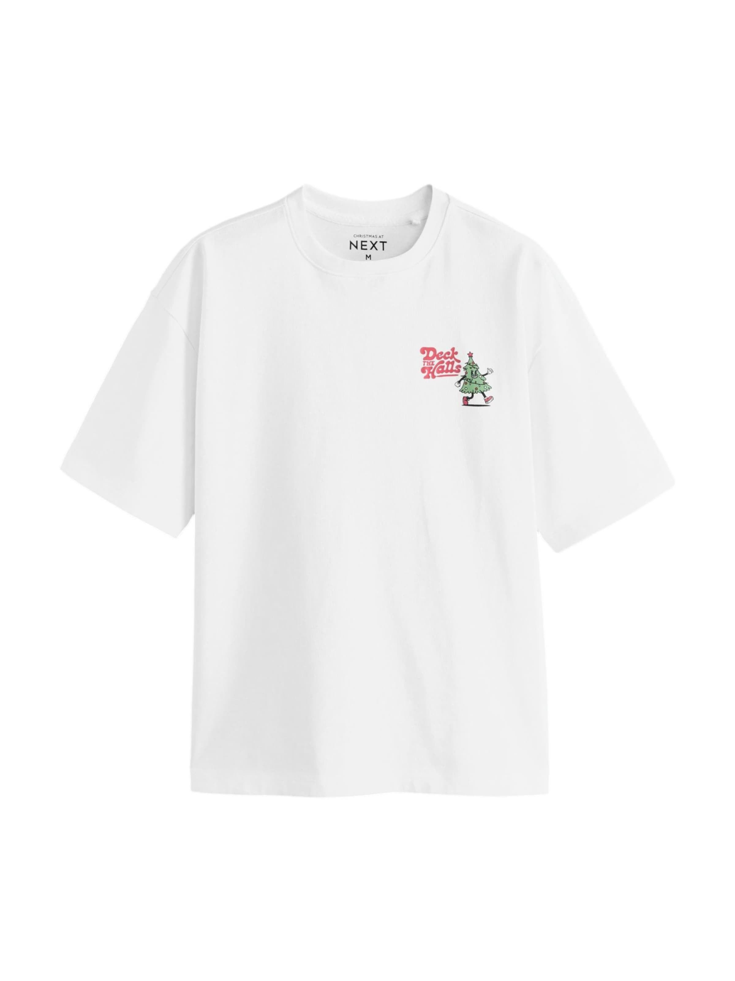 Next T-shirt i vit: framsida