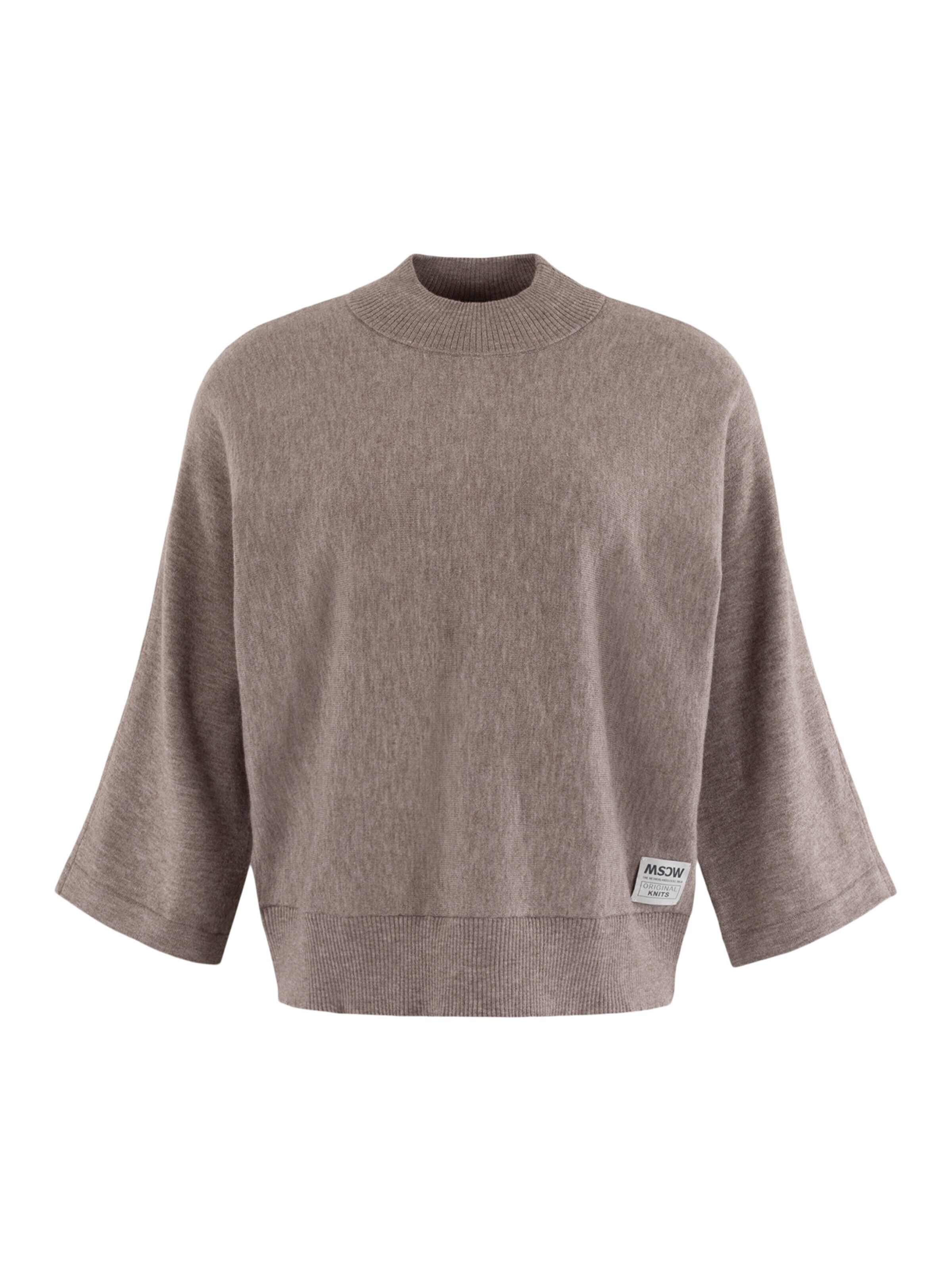 MSCW Sweater 'Lotte' in Grey: front