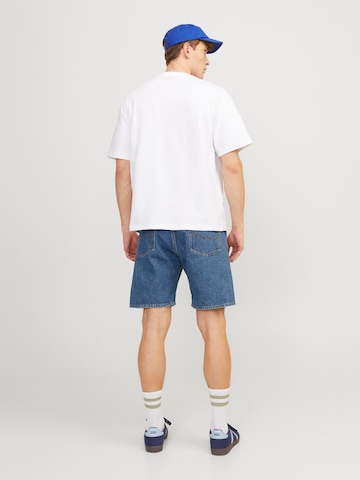 JACK & JONES Loosefit Shorts 'TONY' in Blau