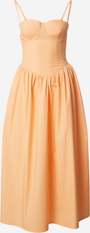 noar studios Šaty – oranžová: přední strana