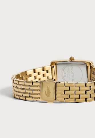 LACOSTE Analog watch 'CROISETTE' in Gold: back