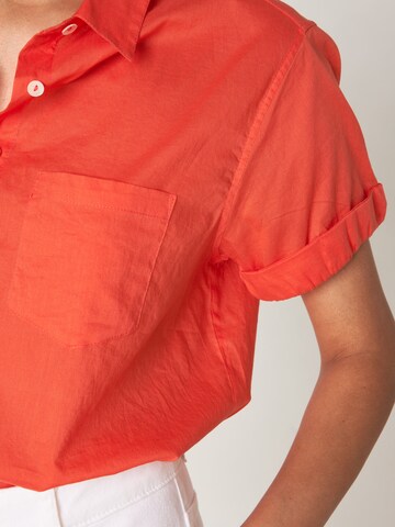 Maison 123 Blouse 'OLINE' in Orange
