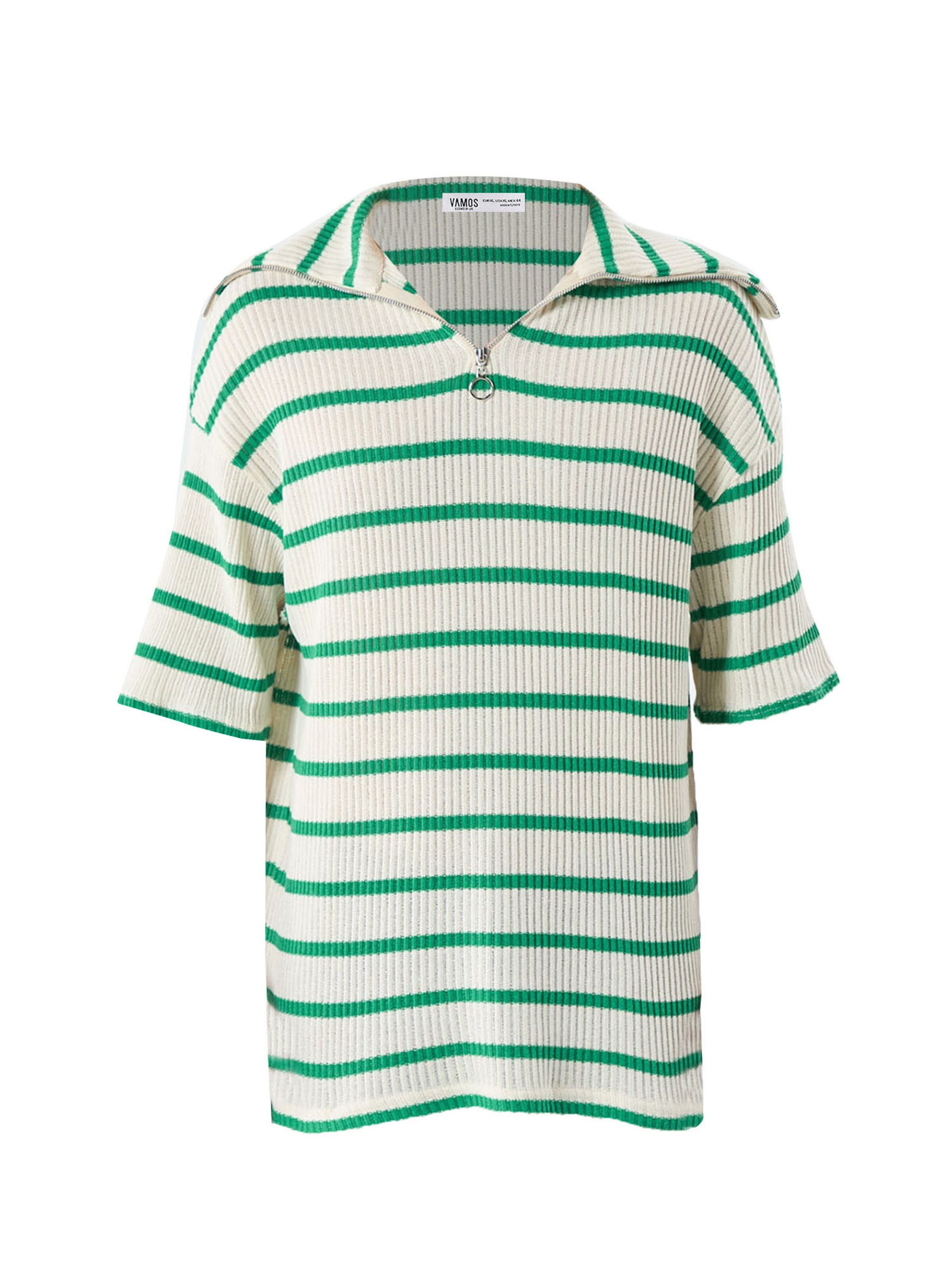 VAMOS CLO Paita värissä vihreä: etupuoli