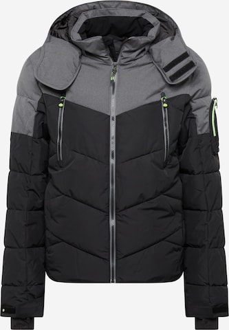 ICEPEAK Jacke 'EASTHAM' in Schwarz: predná strana