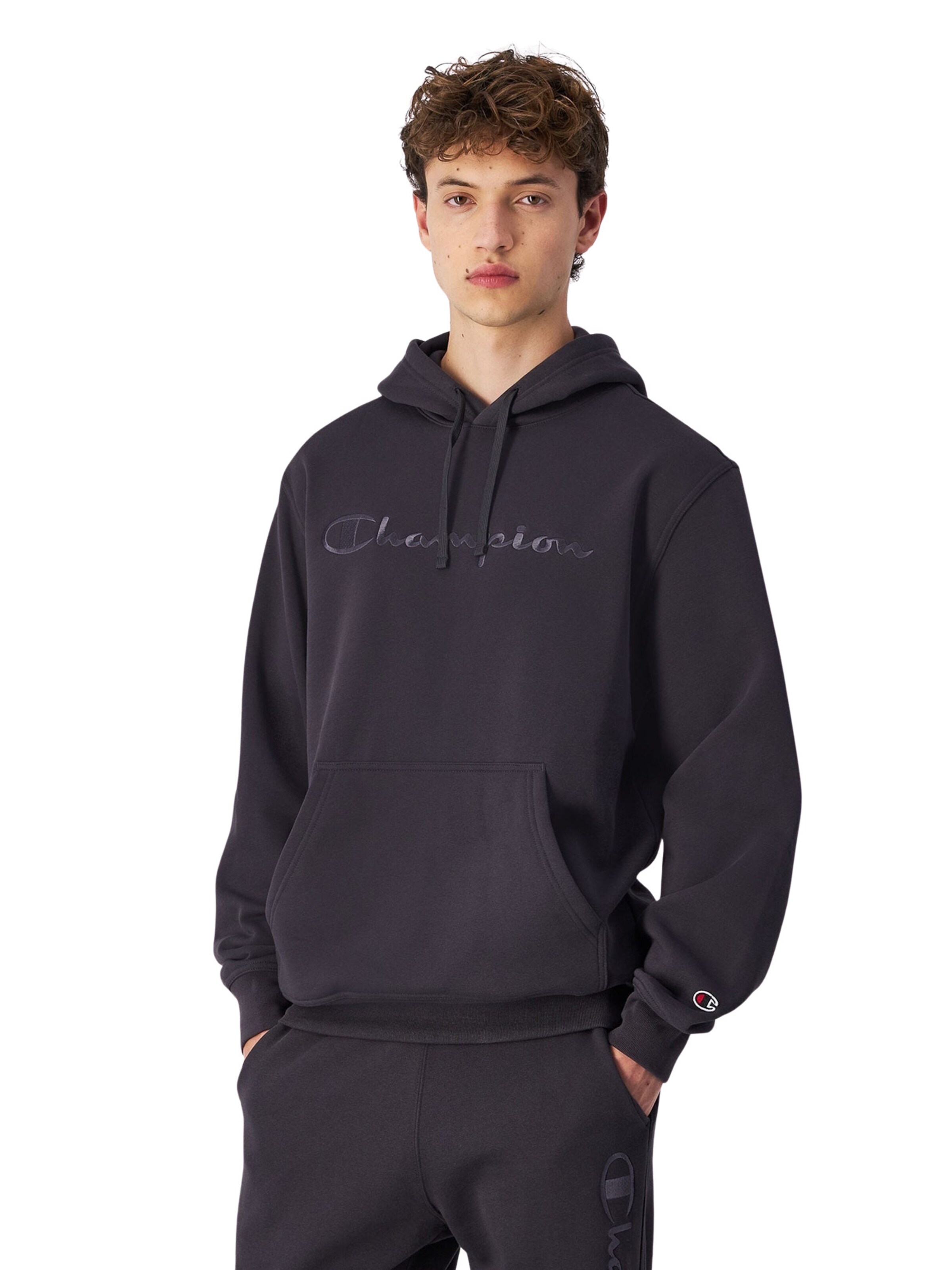 Champion Authentic Athletic Apparel Sweatshirt i sort: forside