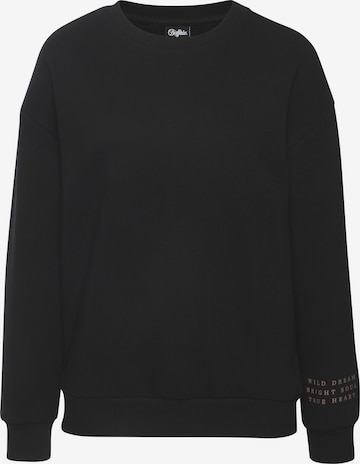 BUFFALO Sweatshirt in Schwarz: Vorderseite