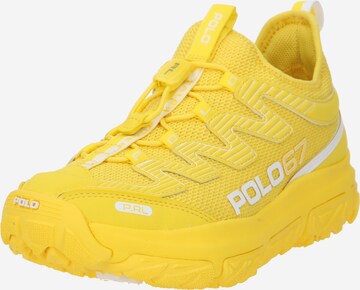 Polo Ralph Lauren - Zapatillas deportivas bajas 'ADVNTR 300' en amarillo: frente