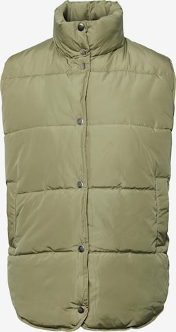 Gilet 'Tee' PIECES en vert : devant