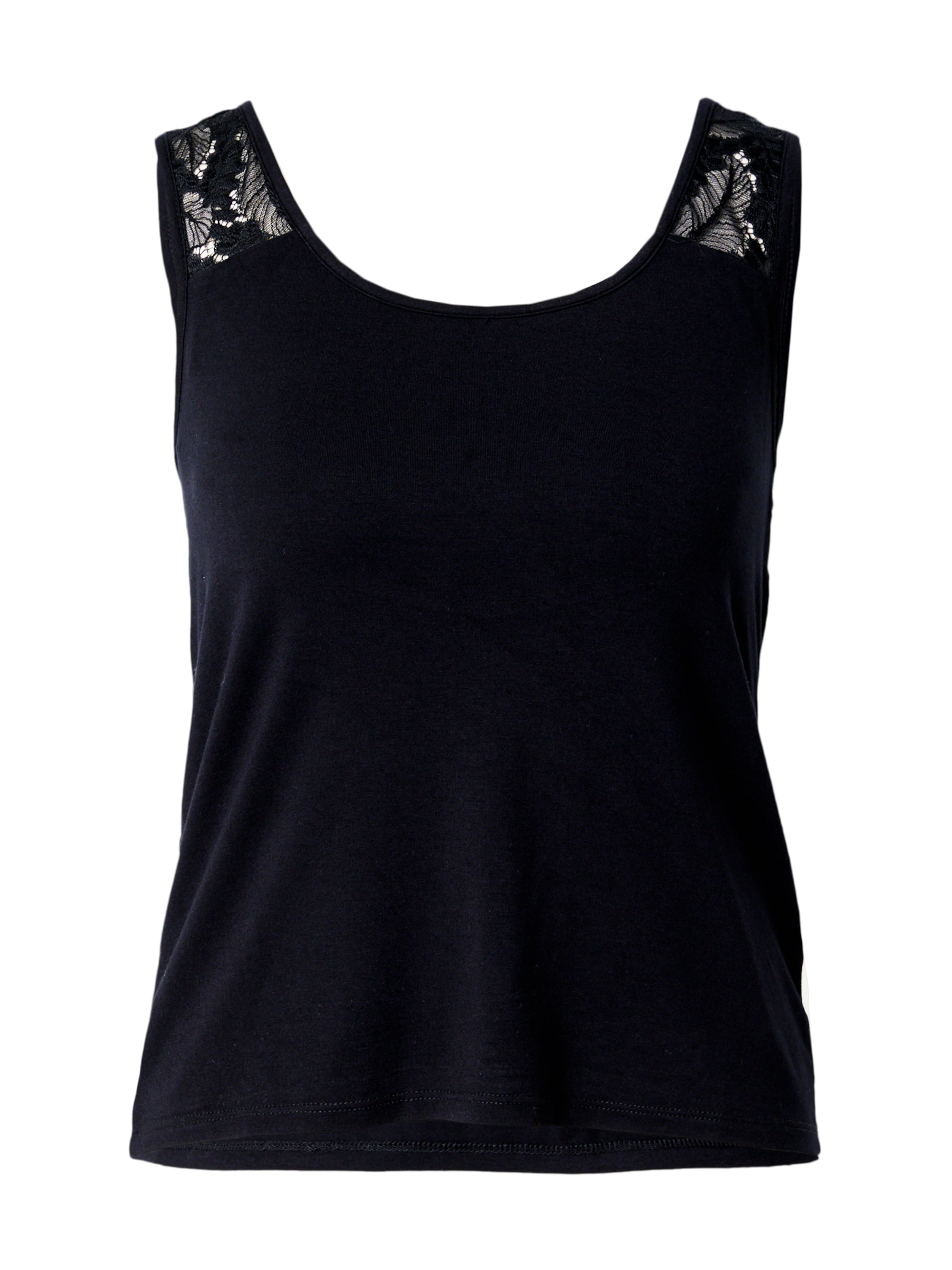 ABOUT YOU - Top 'Carola' en negro: frente