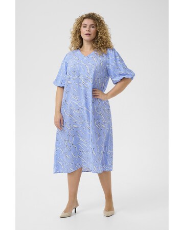 KAFFE CURVE Dress 'Hannia' in Blue
