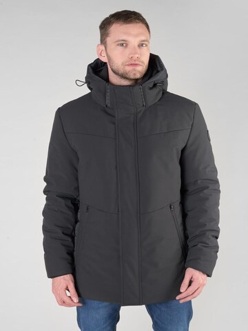 Le Temps Des Cerises Jacke 'Titan' in Schwarz: Vorderseite