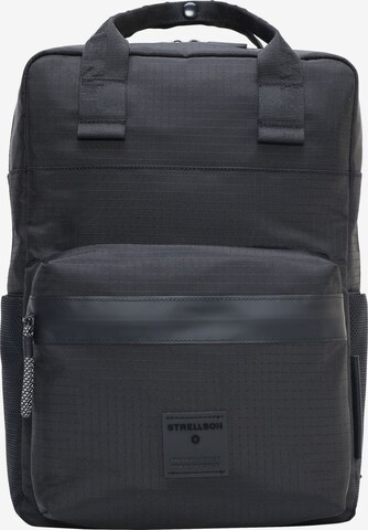 STRELLSON Rucksack 'Northwood RS Josh' in Schwarz: predná strana