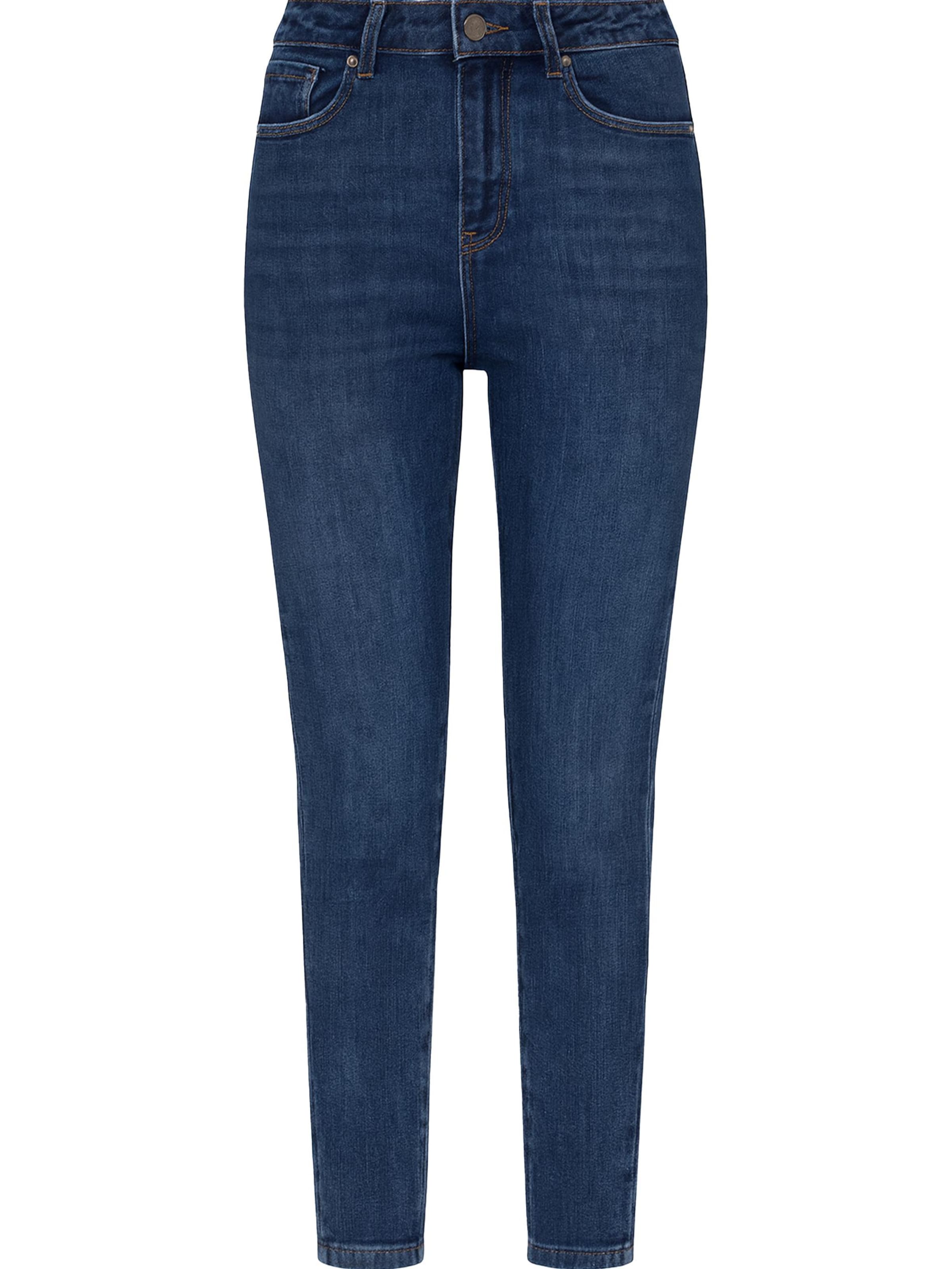 SASSYCLASSY Skinny Jeans in Blue: front