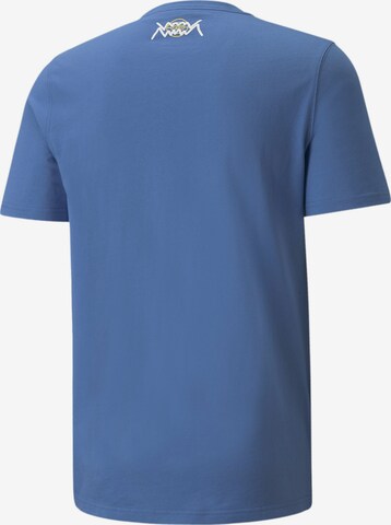 T-Shirt fonctionnel 'BLACK FIVES' PUMA en bleu