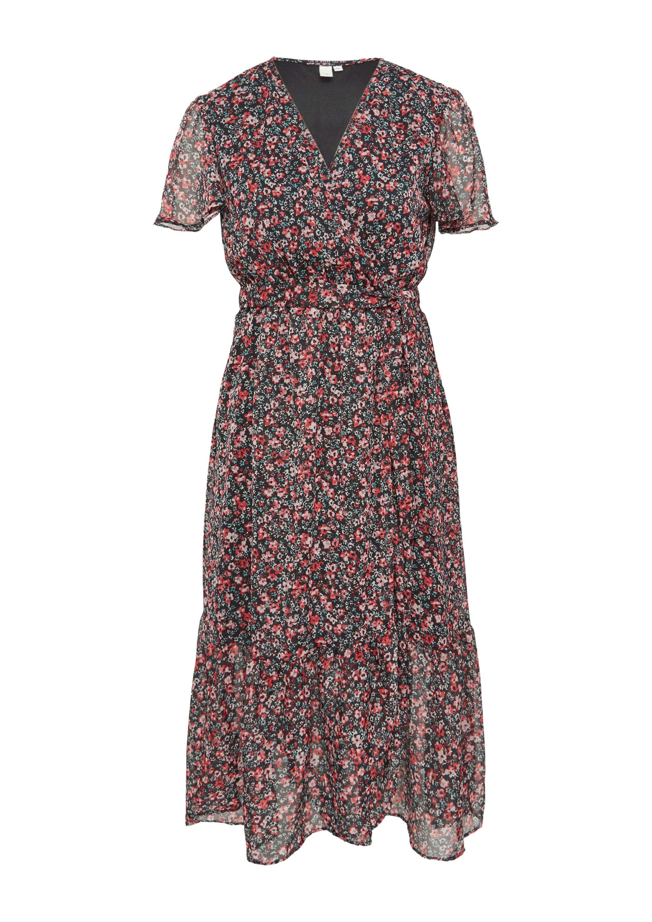 Robe QS en noir : devant