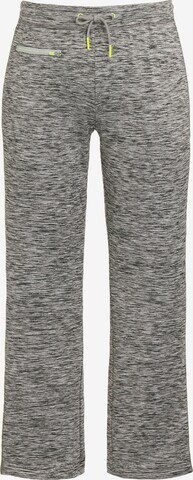 Regular Pantalon Ulla Popken en gris : devant