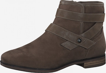 s.Oliver Booties in Brown: front