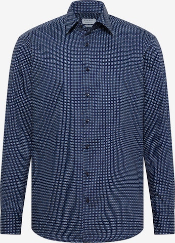ETERNA Regular Fit Hemd in Blau: Vorderseite