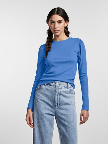 PIECES Shirt 'Ruka' in Blue: front