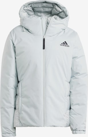 ADIDAS SPORTSWEAR Athletic Jacket 'Traveer' in Grey: front