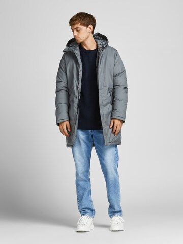 JACK & JONES Pullover 'Brad' in Blau