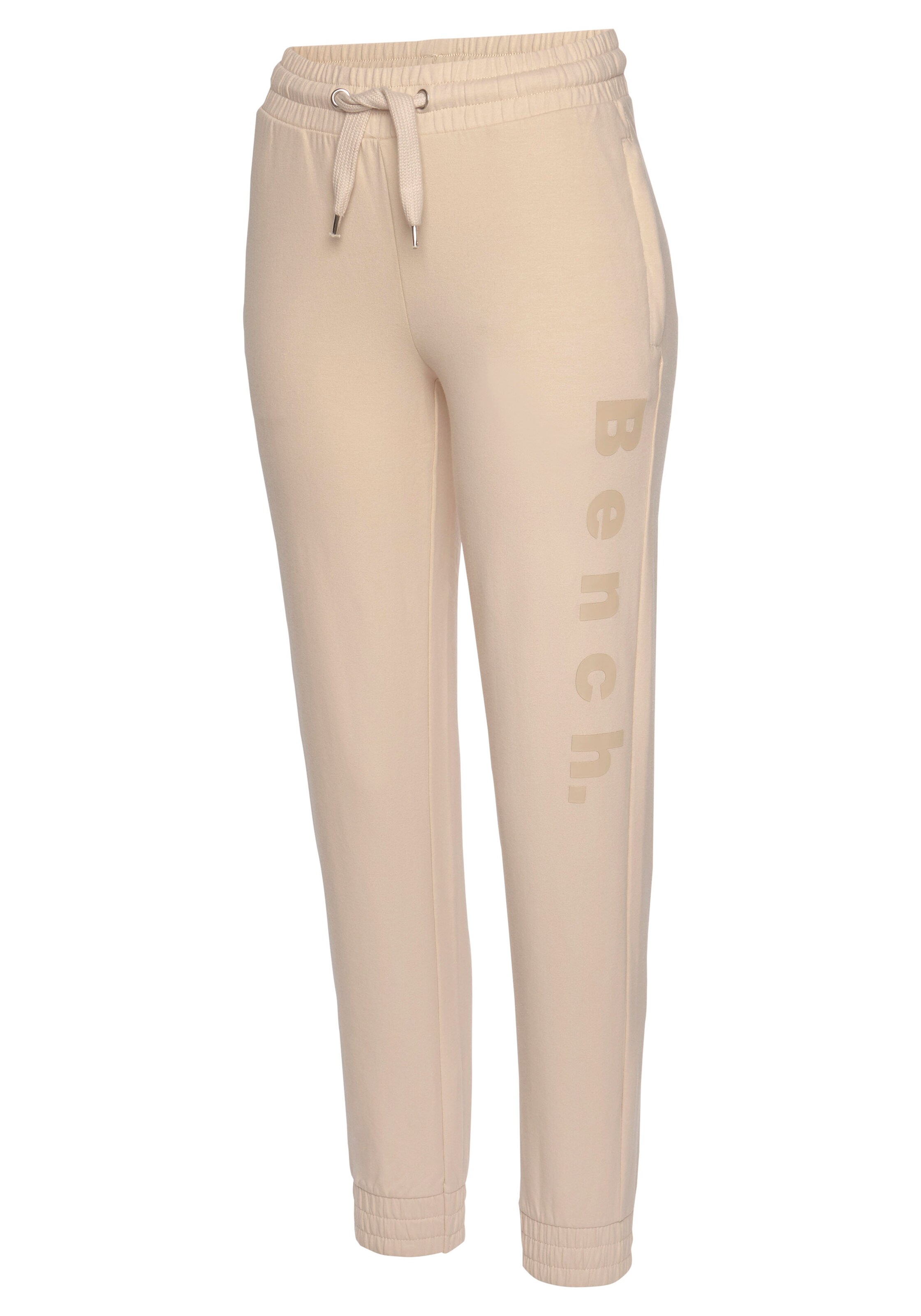 BENCH Tapered Bukser i beige