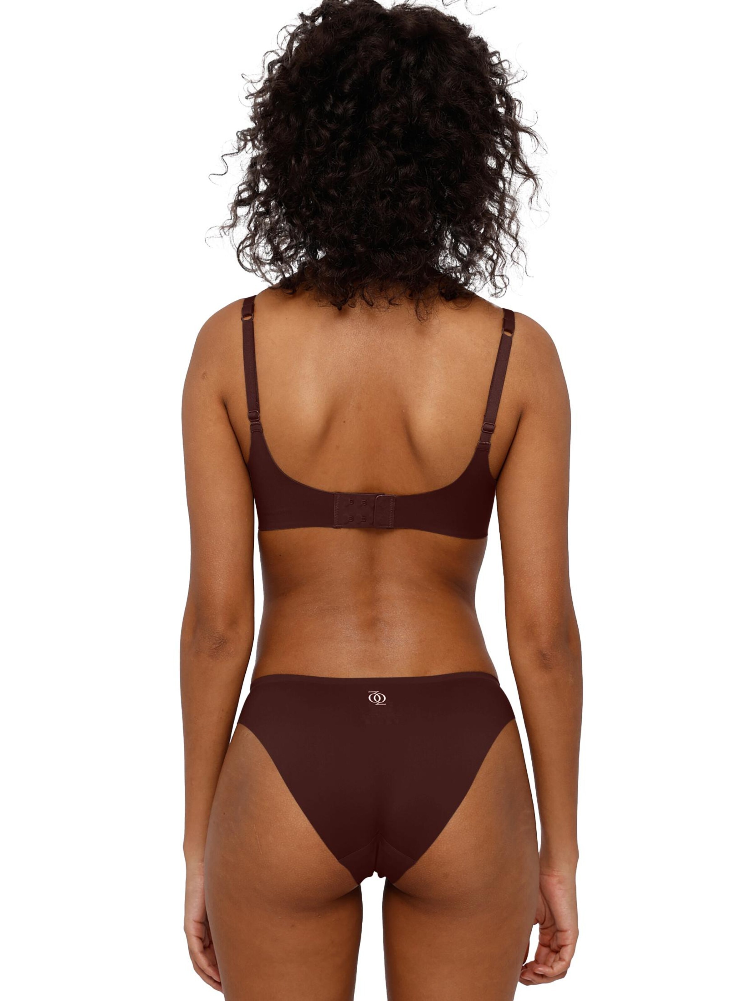 GOD SAVE QUEENS Push-up BH 'Second Skin Ultimate Push-Up Bra'‌‌ in Braun