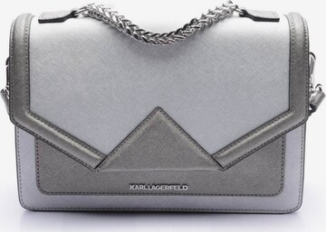 Karl Lagerfeld Schultertasche / Umhängetasche One Size in Grau: predná strana