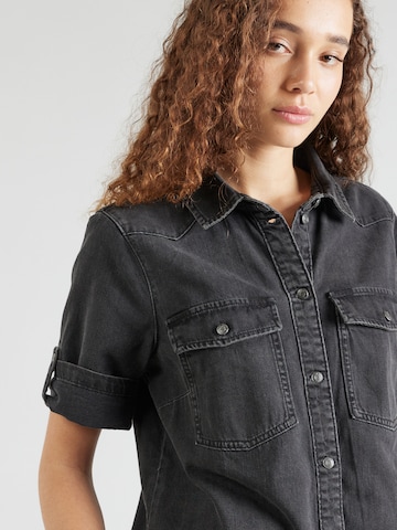 Robe-chemise Noisy may en noir