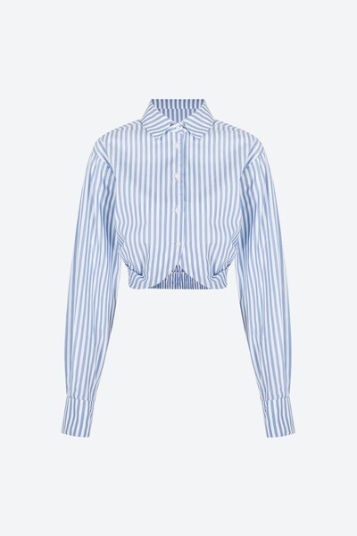 Camicia da donna 'Flick' Aligne di colore blu chiaro / bianco, Visualizzazione prodotti